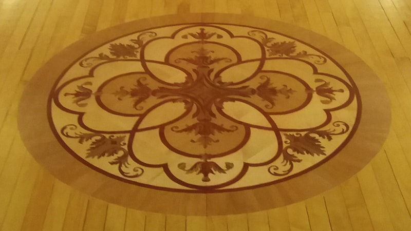 Church Floor Inlay